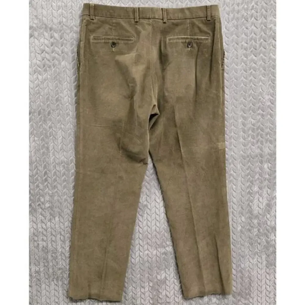 Lauren Ralph Lauren Black Label Corduroy Pants Men’s 34x30 Brown Trouser‎